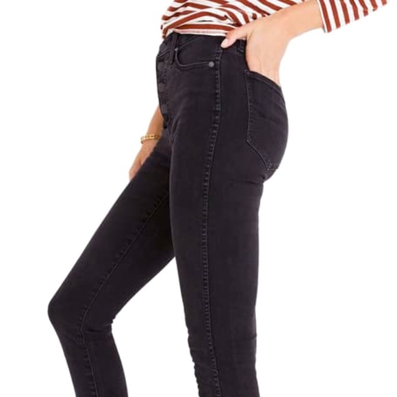 NWT Madewell Button Up High Waist Skinny Jeans SFH - Picture 6 of 13